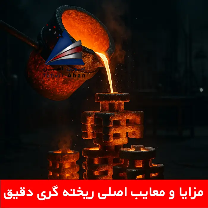 مزایا و معایب اصلی ریخته گری دقیق